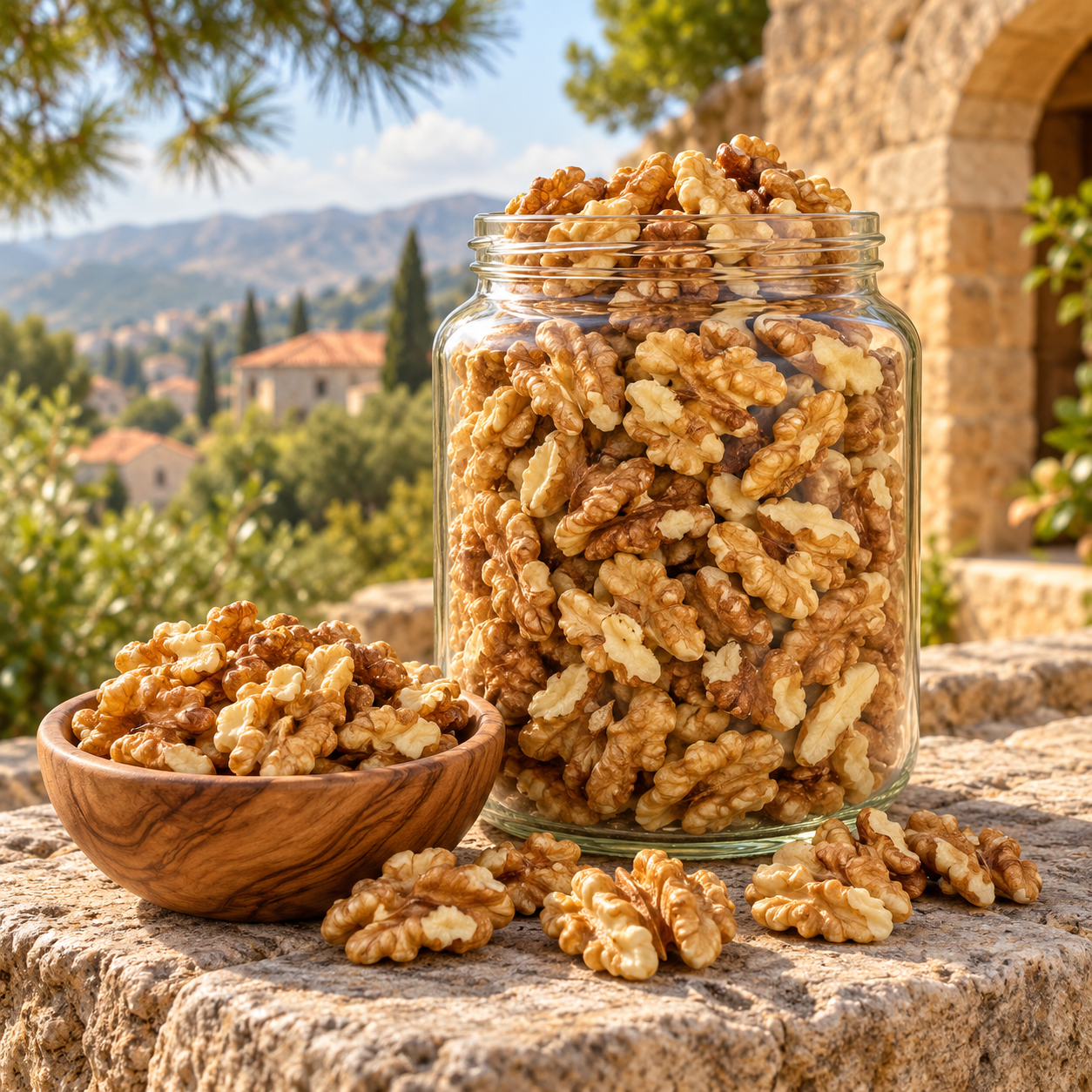 Peeled Walnuts