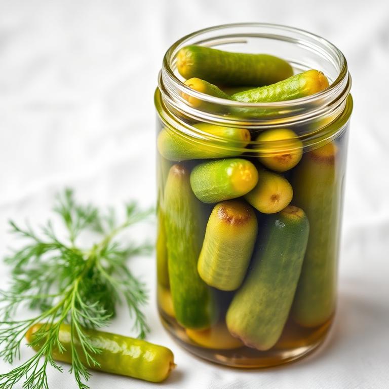 Pickled Wild Cucumbers
